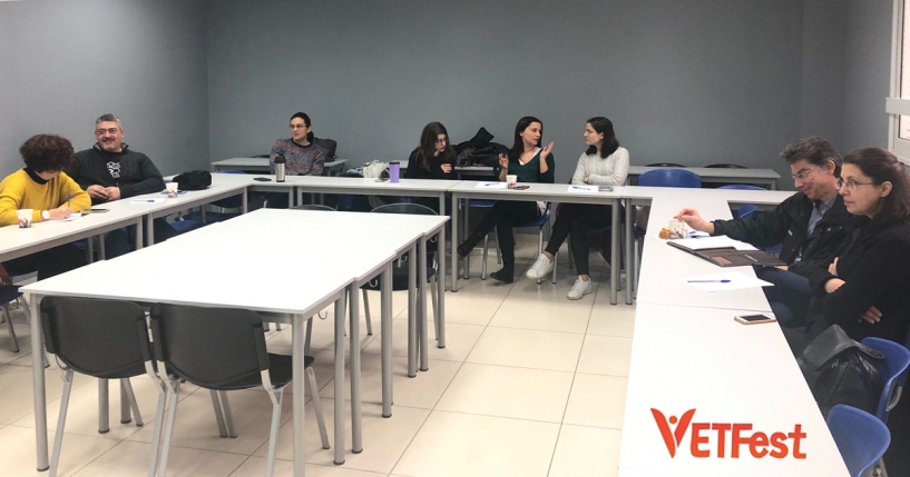 “VETFest” 12 Events for Transnational and National VET networks – Presentation of the project on training activity of Mu.SA. project (Athens, Greece 8 February 2020)