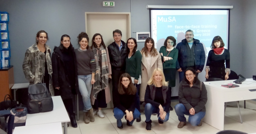 Athens 4th &amp; 5th Face-to-Face Training Session of Erasmus+ Project Mu.SA
