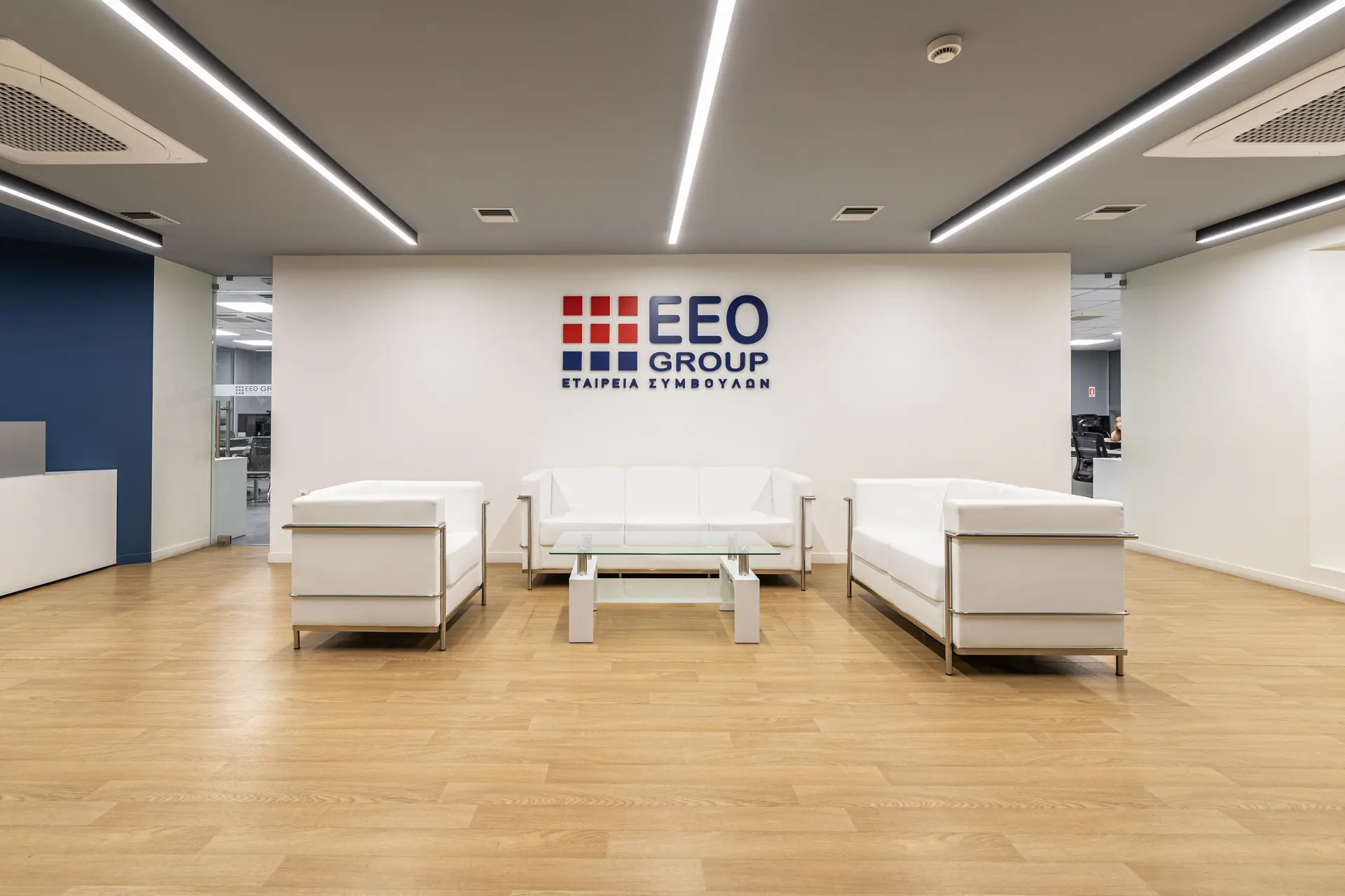 EEO GROUP γραφεία — υποδοχή